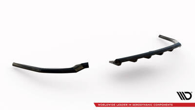 Splitter posteriore centrale (con barre verticali) Jaguar XE X760 Facelift