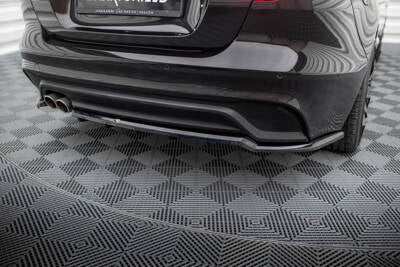 Splitter posteriore centrale (con barre verticali) Jaguar XE X760 Facelift