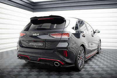 Splitter posteriore centrale (con barre verticali) Kia Ceed GT Mk3 Facelift