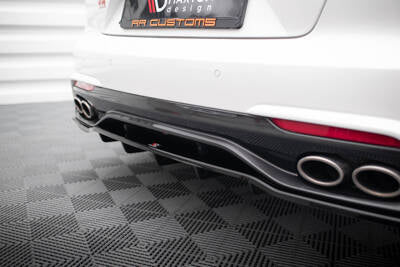 Splitter posteriore centrale (con barre verticali) Kia Stinger Mk1