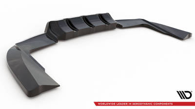 Splitter posteriore centrale (con barre verticali) Land Rover Range Rover Sport SVR Mk2