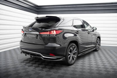 Splitter posteriore centrale (con barre verticali) Lexus RX Mk4 Facelift