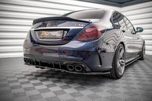Load image into Gallery viewer, Splitter posteriore centrale (con barre verticali) Mercedes-AMG Classe C 43 Sedan W205 Facelift