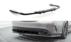 Splitter posteriore centrale (con barre verticali) Mercedes-AMG Classe C C63 Sedan / Estate W205 Facelift