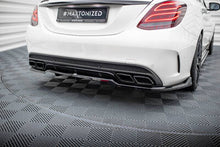 Load image into Gallery viewer, Splitter posteriore centrale (con barre verticali) Mercedes-AMG Classe C C63 Sedan / Estate W205 / S205