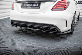 Splitter posteriore centrale (con barre verticali) Mercedes-AMG Classe C C63 Sedan / Estate W205 / S205