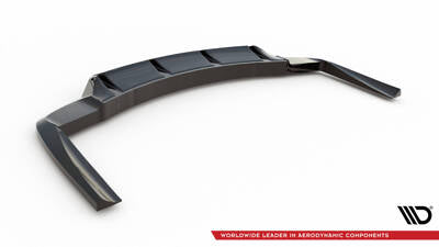 Splitter posteriore centrale (con barre verticali) Mercedes-AMG CLA 45 C117 Facelift