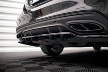 Carica l&#39;immagine nel visualizzatore di Gallery, Splitter posteriore centrale (con barre verticali) Mercedes-Benz Classe C AMG-Line W205 Facelift