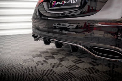 Splitter posteriore centrale (con barre verticali) Mercedes-Benz Clase S AMG-Line W223