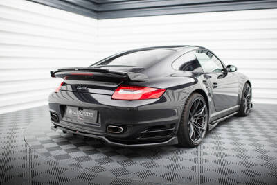 Splitter posteriore centrale (con barre verticali) Porsche 911 Turbo 997