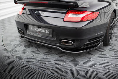 Splitter posteriore centrale (con barre verticali) Porsche 911 Turbo 997