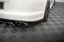 Load image into Gallery viewer, Splitter posteriore centrale (con barre verticali) Porsche Panamera Turbo 970