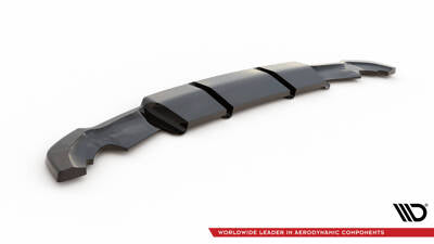 Splitter posteriore centrale (con barre verticali) Renault Clio RS Mk4