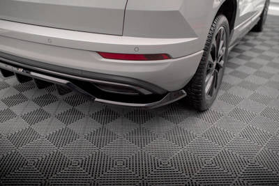 Splitter posteriore centrale (con barre verticali) Skoda Karoq Sportline Mk1 Facelift