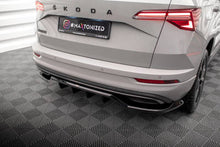 Carica l&#39;immagine nel visualizzatore di Gallery, Splitter posteriore centrale (con barre verticali) Skoda Karoq Sportline Mk1 Facelift