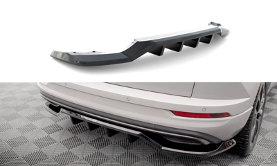 Splitter posteriore centrale (con barre verticali) Skoda Karoq Sportline Mk1 Facelift