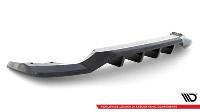 Splitter posteriore centrale (con barre verticali) Skoda Karoq Sportline Mk1 Facelift