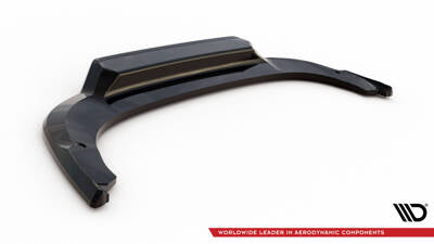 Splitter posteriore centrale (con barre verticali) Skoda Kodiaq Sportline Mk1 Facelift