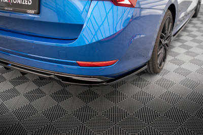 Splitter posteriore centrale (con barre verticali) Skoda Octavia Sportline Mk4