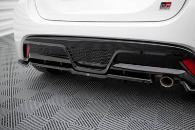 Splitter posteriore centrale (con barre verticali) Toyota Yaris GR Sport Mk4