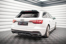 Load image into Gallery viewer, Splitter posteriore centrale (con barre verticali) V.1 Audi A4 S-Line B9 Facelift