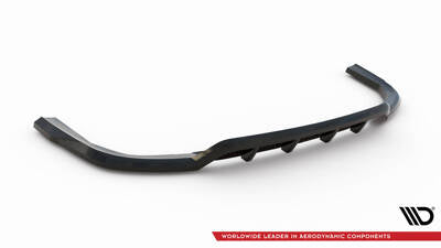 Splitter posteriore centrale (con barre verticali) V.1 BMW X5 M-Pack G05 Facelift