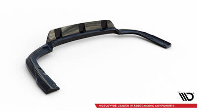 Splitter posteriore centrale (con barre verticali) V.1 BMW X6 M-Pack G06 Facelift