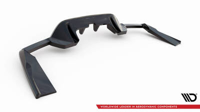 Splitter posteriore centrale (con barre verticali) V.1 Mercedes-AMG GLC 63 SUV X253