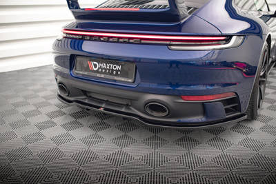 Splitter posteriore centrale (con barre verticali) V.1 Porsche 911 Carrera Aero / Carrera GTS 992