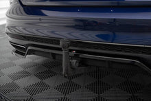 Carica l&#39;immagine nel visualizzatore di Gallery, Splitter posteriore centrale (con barre verticali) V.2 Audi A4 S-Line B9 Facelift