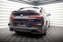 Carica l&#39;immagine nel visualizzatore di Gallery, Splitter posteriore centrale (con barre verticali) V.2 BMW X4 M40i G02