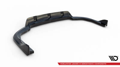 Splitter posteriore centrale (con barre verticali) V.2 BMW X5 M-Pack G05 Facelift