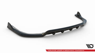 Splitter posteriore centrale (con barre verticali) V.2 BMW X5 M-Pack G05 Facelift