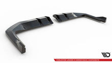 Load image into Gallery viewer, Splitter posteriore centrale (con barre verticali) V.2 Honda Civic Type-R Mk11 FL5