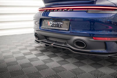 Splitter posteriore centrale (con barre verticali) V.2 Porsche 911 Carrera Aero / Carrera GTS 992