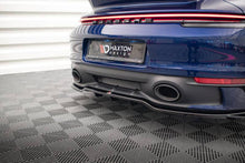Carica l&#39;immagine nel visualizzatore di Gallery, Splitter posteriore centrale (con barre verticali) V.2 Porsche 911 Carrera Aero / Carrera GTS 992
