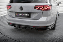 Load image into Gallery viewer, Splitter posteriore centrale (con barre verticali) Volkswagen Passat R-Line B8 Facelift