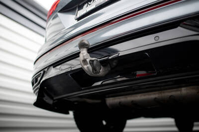 Splitter posteriore centrale (con barre verticali) Volkswagen Tiguan Allspace R-Line Mk2 Facelift