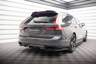 Splitter posteriore centrale (con barre verticali) Volvo V90 / S90 R-Design Mk2