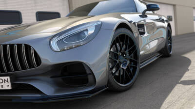 Lip Anteriore Mercedes-AMG GT S C190 Facelift