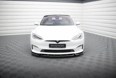 Lip Anteriore V.1 Tesla Model S Plaid Mk1 Facelift