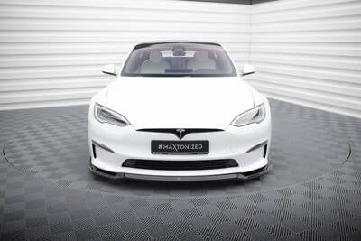 Lip Anteriore V.2 Tesla Model S Plaid Mk1 Facelift