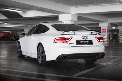 Splitter laterali posteriori V.2 Audi RS7 C7 Facelift