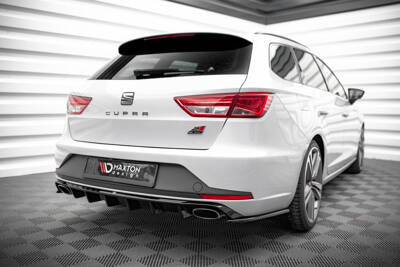 Splitter laterali posteriori V.2 Seat Leon Cupra Sportstourer Mk3