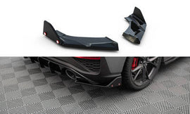 Splitter laterali posteriori V.4 + Flaps Hyundai I30 N Hatchback Mk3 Facelift