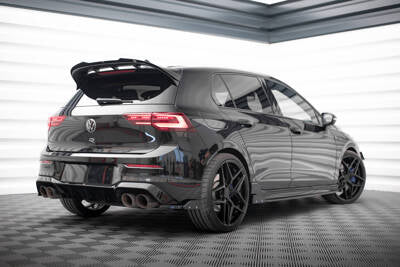 Splitter laterali posteriori V.5 + Flaps Volkswagen Golf R Mk8