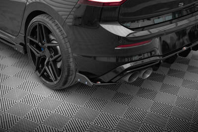 Splitter laterali posteriori V.6 + Flaps Volkswagen Golf R Mk8