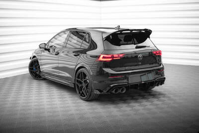 Splitter laterali posteriori V.6 + Flaps Volkswagen Golf R Mk8