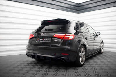 Diffusore Posteriore Audi A3 Sportback 8V Facelift (Versione con doppio terminale di scarico)
