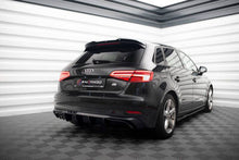 Carica l&#39;immagine nel visualizzatore di Gallery, Diffusore Posteriore Audi A3 Sportback 8V Facelift (Versione con doppio terminale di scarico)